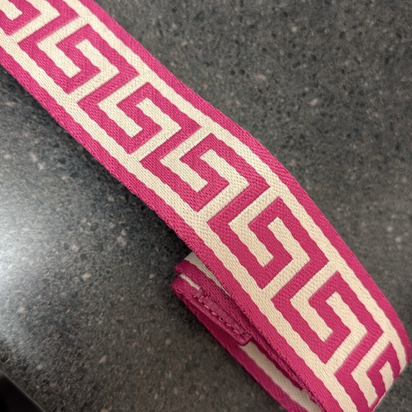 🇮🇹 Vintage Style 1970s Camera Cotton Fabric and Leather Strap from Florence - Picture 6 of 13